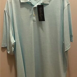 Walter Hagen Light Blue Men's Polo Shirt